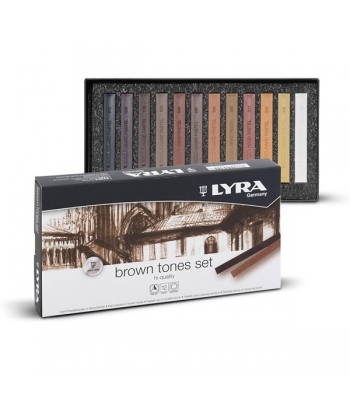 LYRA Set Pastelli - BROWN...