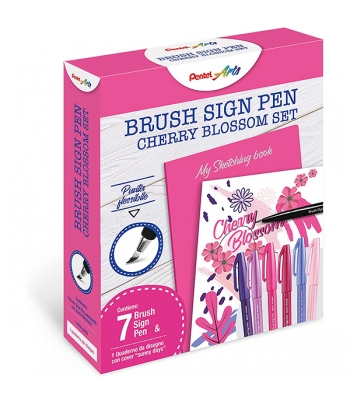 SET 7 Brush Sign Pen...