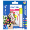 Set 6 Pilot Pintor "M" Neon