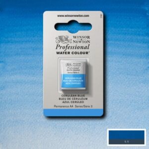 137 - Blu ceruleo 1/2 Godet Acquerello Professional Winsor e Newton