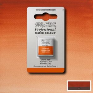 362 - Rosso chiaro 1/2 Godet Acquerello Professional Winsor e Newton