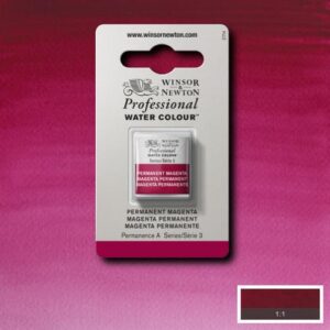 489 - Magenta permanente 1/2 Godet Acquerello Professional Winsor e Newton