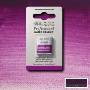 491 - Malva permanente 1/2 Godet Acquerello Professional Winsor e Newton