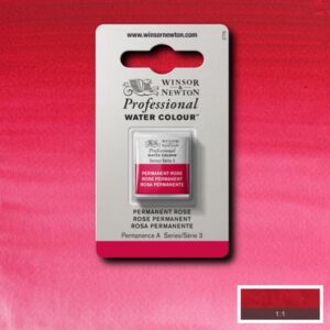 502 - Rosa permanente 1/2 Godet Acquerello Professional Winsor e Newton