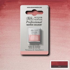 537 - Rosa ceramiche 1/2 Godet Acquerello Professional Winsor e Newton