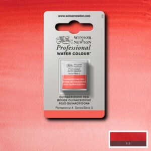 548 - Rosso quinacridone 1/2 Godet Acquerello Professional Winsor e Newton
