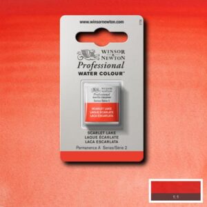 603 - Lacca scarlatta 1/2 Godet Acquerello Professional Winsor e Newton