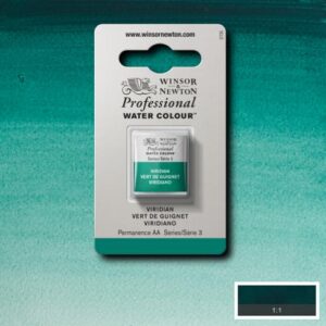 692 - Verde veronese 1/2 Godet Acquerello Professional Winsor e Newton
