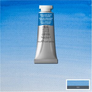 140 - Blu ceruleo (Tonalità rossa) 14 ML Acquerello Professional Winsor e Newton