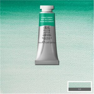 184 - Verde di cobalto 14 ML Acquerello Professional Winsor e Newton