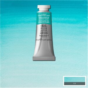 191 - Turchese di cobalto chiaro 14 ML Acquerello Professional Winsor e Newton