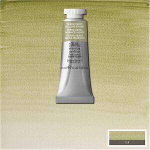638 - Terra verde - Tonalità gialla 14 ML Acquerello Professional Winsor e Newton