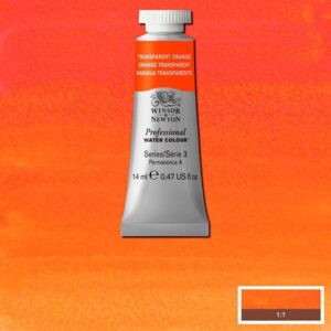 650 - Arancio trasparente privo di cadmio 14 ML Acquerello Professional Winsor e Newton