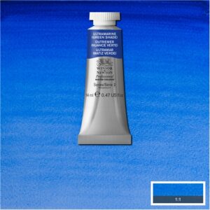 667 - Oltremare - Tonalità verde 14 ML Acquerello Professional Winsor e Newton