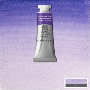 672 - Viola oltremare 14 ML Acquerello Professional Winsor e Newton