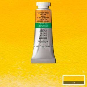890 - Giallo privo di cadmio 14 ML Acquerello Professional Winsor e Newton