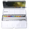 Confezione in Metallo Professional Watercolour 12 Mezzi Godet Customizable Travel Winsor e Newton
