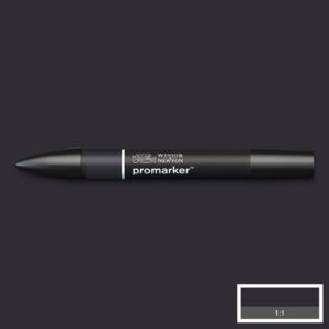 030 - Black (XB) - Winsor e Newton  Promarker