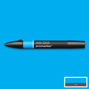 351 - Cyan (C847) - Winsor e Newton  Promarker