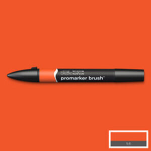 051 - BrighT Orange - (O177) - Winsor e Newton Brush Marker