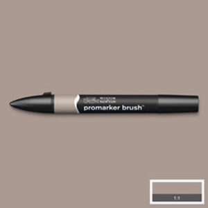 132 - Warm Grey 3 - (WG3) - Winsor e Newton Brush Marker