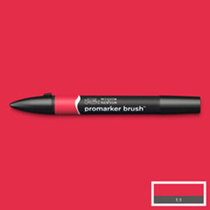 209 - Red - (R666) - Winsor e Newton Brush Marker
