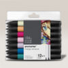 161 - Promarker - 12 Promarker Manga Romance Winsor e Newton