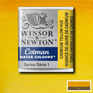 109 - Giallo di cadmio imit 1/2 Godet Acquerello Cotman Winsor e Newton