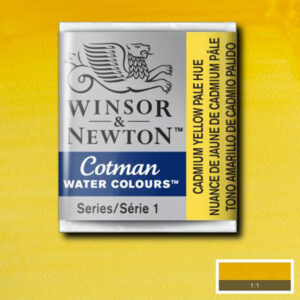 119 - Giallo di cadmio chiaro imit 1/2 Godet Acquerello Cotman Winsor e Newton