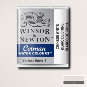 150 - Bianco di cina 1/2 Godet Acquerello Cotman Winsor e Newton