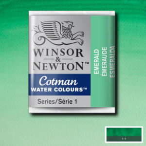 235 - Smeraldo 1/2 Godet Acquerello Cotman Winsor e Newton