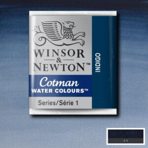 322 - Indigo 1/2 Godet Acquerello Cotman Winsor e Newton