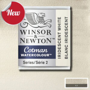 330 - Bianco Iridescente 1/2 Godet Acquerello Cotman Winsor e Newton