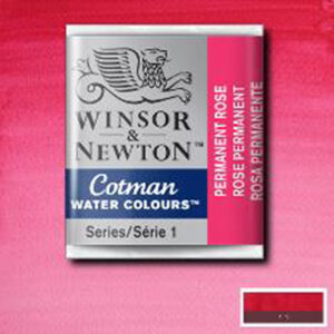 502 - Rosa permanente 1/2 Godet Acquerello Cotman Winsor e Newton