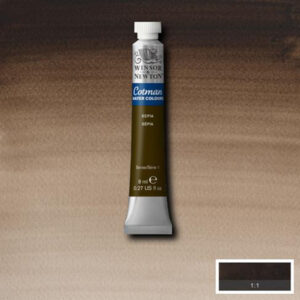 609 - Seppia 8 ML Acquerello Cotman Winsor e Newton