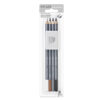 009 - Winsor e Newton Set Studio Collection, 4 Matite Schizzo + Gomma
