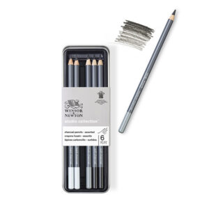 Matite Carboncino Set Studio Collection 6 Matite Winsor e Newton