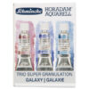 Trio Supergranulation Galaxy 3 Tubetti da 5 ML Acquerello Horadam Schmincke