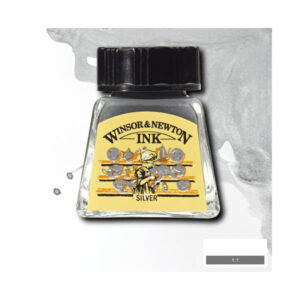 617 - Argento 14 ML Inchiostro di China Winsor e Newton