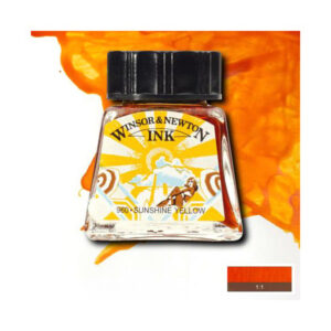 633 - Giallo Sole 14 ML Inchiostro di China Winsor e Newton