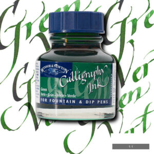 289 - Verde 30 ML Inchiostro Calligrafico Winsor e Newton