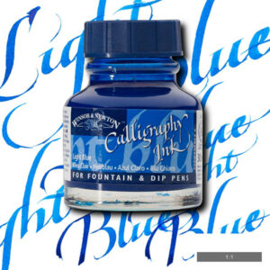 350 - Blu Chiaro 30 ML Inchiostro Calligrafico Winsor e Newton