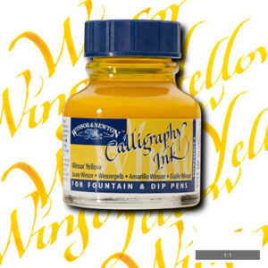 730 - Giallo Winsor 30 ML Inchiostro Calligrafico Winsor e Newton