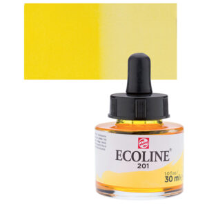 201 - Giallo Chiaro Acquarello 30 ML Acquarelli Liquidi Ecoline Talens