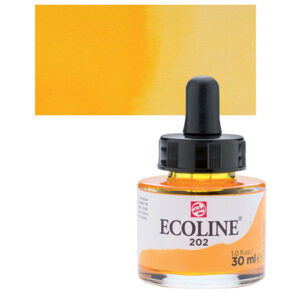 202 - Giallo Acquarello 30 ML Acquarelli Liquidi Ecoline Talens