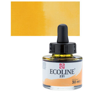 231 - Ocra D'Oro Acquarello 30 ML Acquarelli Liquidi Ecoline Talens