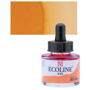 245 - Giallo Zafferano Acquarello 30 ML Acquarelli Liquidi Ecoline Talens