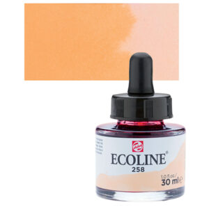 258 - Albicocca Acquarello 30 ML Acquarelli Liquidi Ecoline Talens
