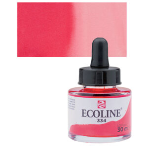334 - Scarlatto Acquarello 30 ML Acquarelli Liquidi Ecoline Talens