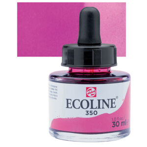 350 - Fucsia Acquarello 30 ML Acquarelli Liquidi Ecoline Talens